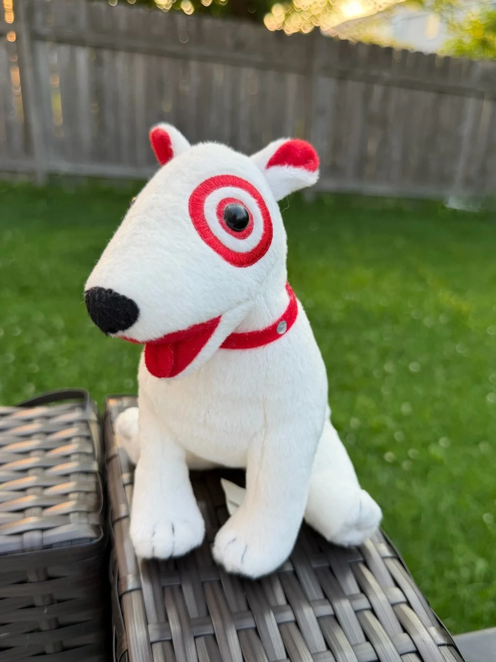2 Target Bullseye Stuffed Plushies
